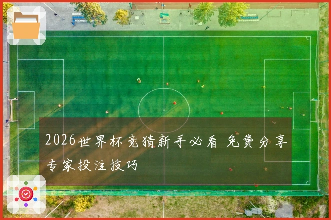 2026世界杯竞猜新手必看 免费分享专家投注技巧